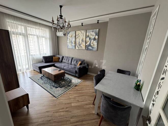 İcarəyə verilir 2 otaqlı yeni tikili 55 m², Elmlər Akademiyası m., photo 3 from 11