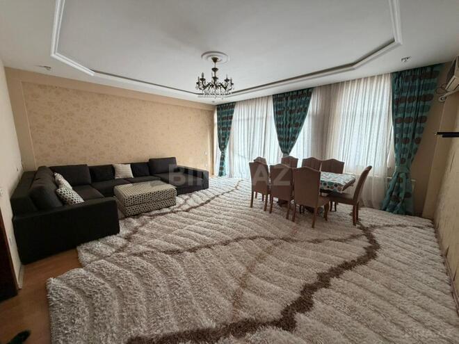 İcarəyə verilir 3 otaqlı yeni tikili 140 m², Qara Qarayev m., photo 1 from 13
