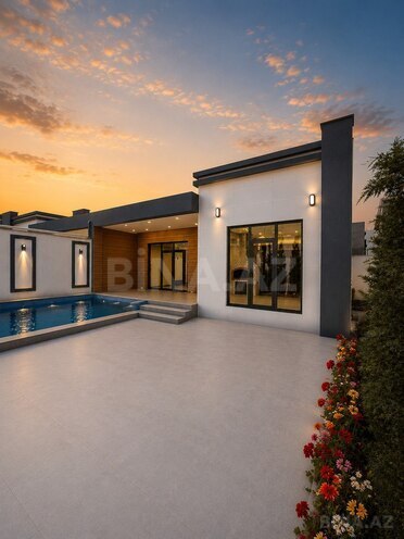 Satılır 4 otaqlı həyət evi/bağ evi 150 m², Mərdəkan q., photo 1 from 16