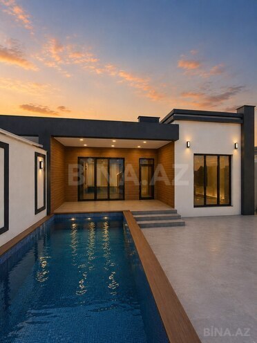 Satılır 4 otaqlı həyət evi/bağ evi 150 m², Mərdəkan q., photo 1 from 16