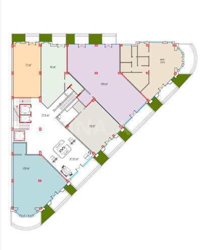 İcarəyə verilir  obyekt 84 m², Nəsimi r., photo 8 from 9