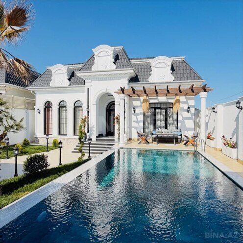İcarəyə verilir 5 otaqlı həyət evi/bağ evi 350 m², Mərdəkan q., photo 1 from 12