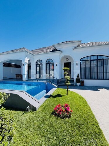 İcarəyə verilir 4 otaqlı həyət evi/bağ evi 250 m², Mərdəkan q., photo 1 from 12