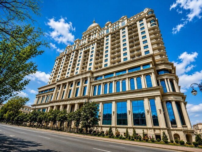 Продаётся 2-комн. новостройка 89 м², м. Элмляр Академиясы, photo 9 from 11