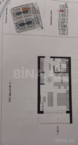 Satılır 1 otaqlı yeni tikili 57.3 m², Nardaran q., photo 7 from 8