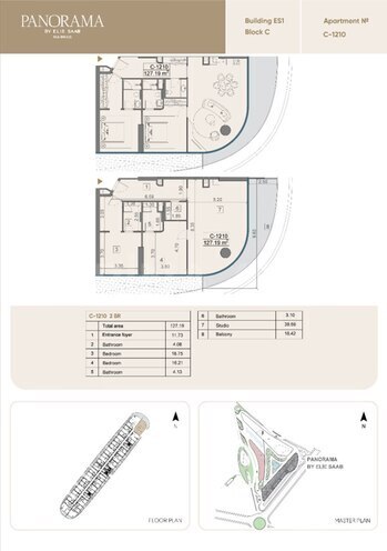 Satılır 3 otaqlı yeni tikili 127.2 m², Nardaran q., photo 10 from 11