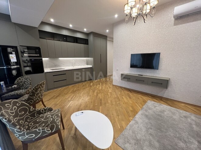İcarəyə verilir 3 otaqlı yeni tikili 110 m², Sahil m., photo 3 from 10