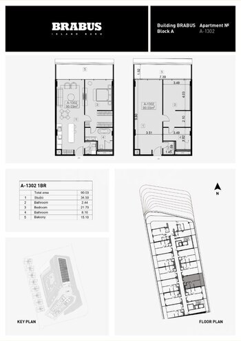 Satılır 2 otaqlı yeni tikili 90 m², Nardaran q., photo 14 from 15