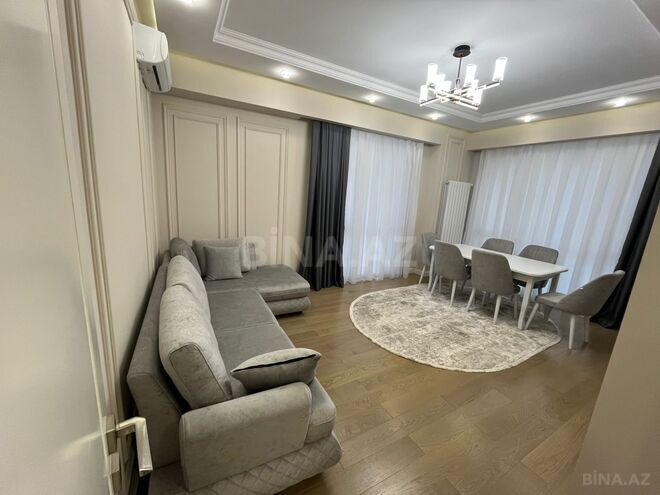 İcarəyə verilir 3 otaqlı yeni tikili 100 m², Bakmil m., photo 1 from 22