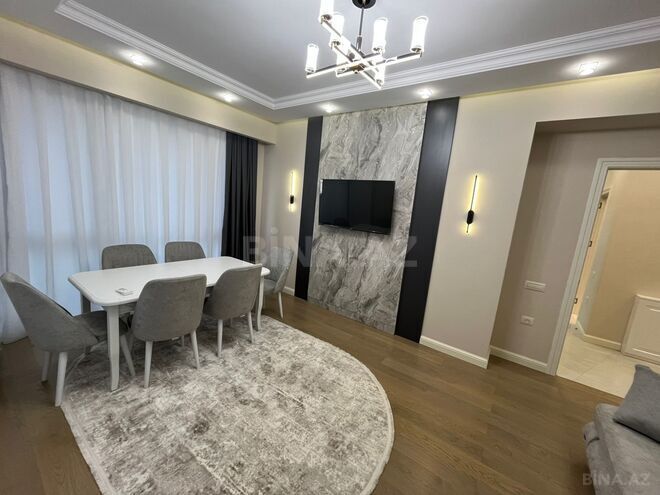İcarəyə verilir 3 otaqlı yeni tikili 100 m², Bakmil m., photo 3 from 22