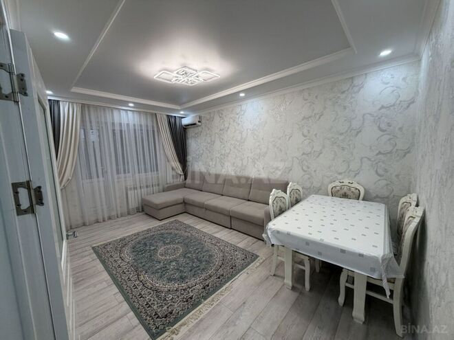 Сдаётся 3-комн. новостройка 70 м², м. Элмляр Академиясы, photo 1 from 15