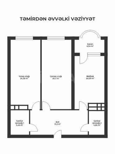 Satılır 2 otaqlı yeni tikili 105 m², Nəriman Nərimanov m., photo 18 from 19