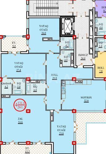 Satılır 5 otaqlı yeni tikili 261 m², Şıxov q., photo 6 from 13