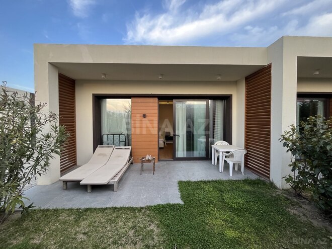 İcarəyə verilir 1 otaqlı həyət evi/bağ evi 55 m², Sea Breeze q., photo 1 from 13