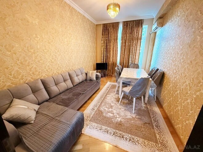İcarəyə verilir 2 otaqlı yeni tikili 70 m², Nərimanov r., photo 1 from 9