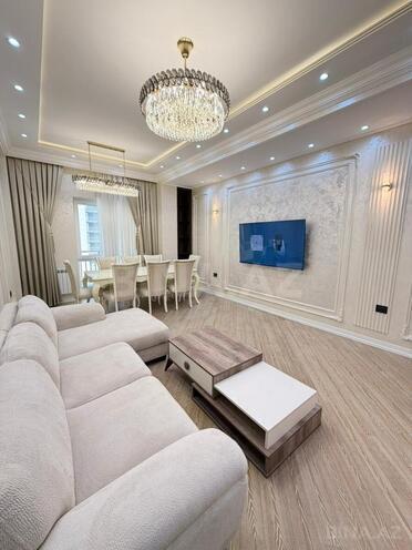 İcarəyə verilir 3 otaqlı yeni tikili 125 m², Ağ şəhər q., photo 1 from 12