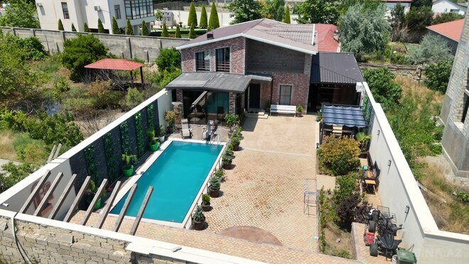 İcarəyə verilir 8 otaqlı həyət evi/bağ evi 200 m², Nardaran q., photo 1 from 26