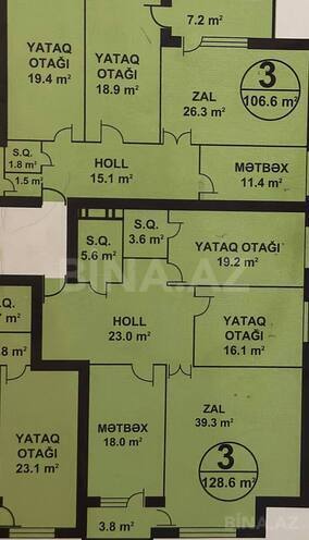 Satılır 3 otaqlı yeni tikili 128 m², İçəri Şəhər m., photo 12 from 13
