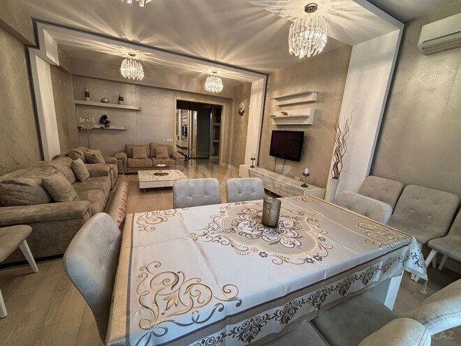 İcarəyə verilir 3 otaqlı yeni tikili 140 m², Səbail r., photo 3 from 12