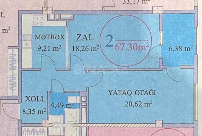Продаётся 2-комн. новостройка 67.3 м², Наримановский  р., photo 3 from 6