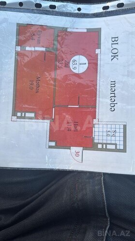 Satılır 2 otaqlı yeni tikili 64 m², 8 Noyabr m., photo 4 from 7