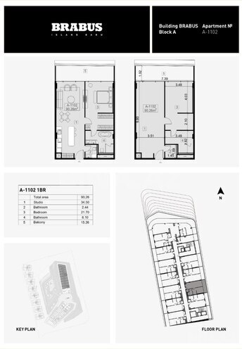 Satılır 2 otaqlı yeni tikili 90.3 m², Nardaran q., photo 14 from 15