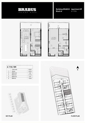 Satılır 2 otaqlı yeni tikili 93.5 m², Nardaran q., photo 14 from 15