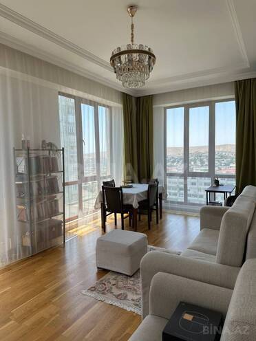 İcarəyə verilir 2 otaqlı yeni tikili 65 m², İnşaatçılar m., photo 1 from 12