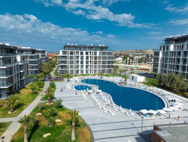 Сдаётся 2-комн. новостройка 90 м², пос. Нардаран, photo 1 from 10