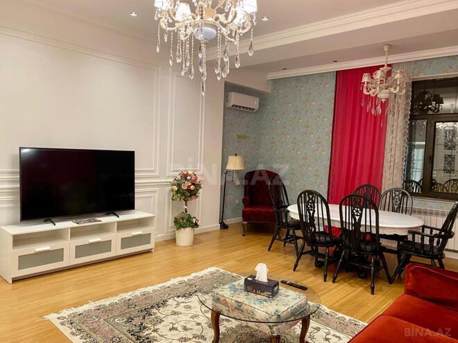 İcarəyə verilir 3 otaqlı yeni tikili 140 m², Nizami m., photo 3 from 27