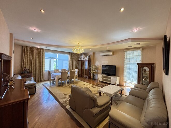 İcarəyə verilir 3 otaqlı yeni tikili 150 m², Nizami m., photo 1 from 25