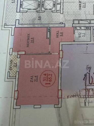 Satılır 1 otaqlı yeni tikili 65.2 m², Azadlıq Prospekti m., photo 6 from 21