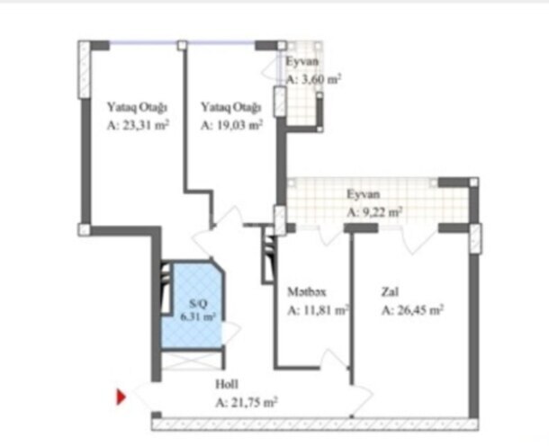 Satılır 3 otaqlı yeni tikili 121 m², 28 May m., photo 6 from 7
