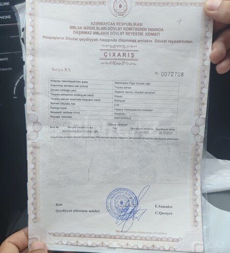 Продаётся  участок 5 сот, пос. Гюздек, photo 3 from 6