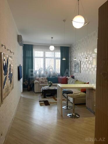 İcarəyə verilir 2 otaqlı yeni tikili 55 m², Elmlər Akademiyası m., photo 4 from 9