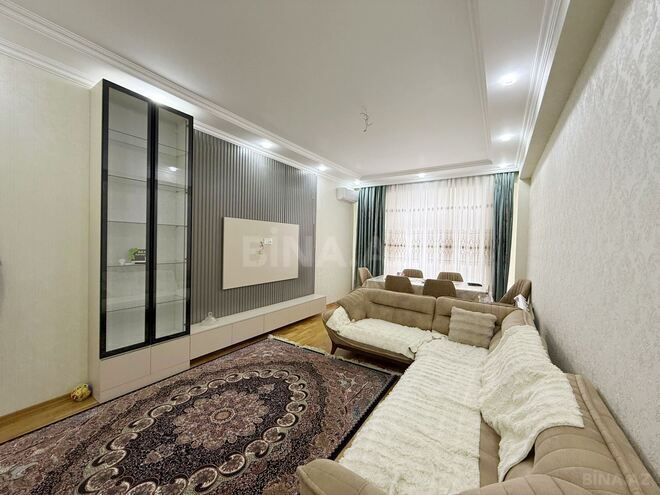 İcarəyə verilir 3 otaqlı yeni tikili 114 m², Qara Qarayev m., photo 1 from 15