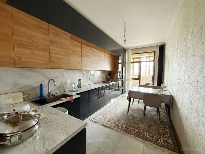 İcarəyə verilir 3 otaqlı yeni tikili 114 m², Qara Qarayev m., photo 9 from 15