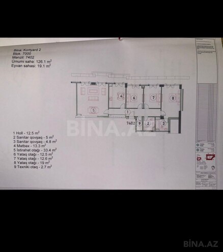 Продаётся 4-комн. новостройка 145 м², пос. Аг шехер, photo 14 from 16