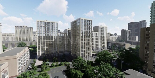 Сдаётся 2-комн. новостройка 55 м², м. Элмляр Академиясы, photo 1 from 11