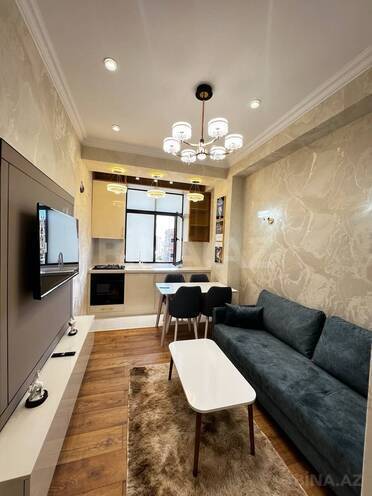 İcarəyə verilir 2 otaqlı yeni tikili 40 m², Qara Qarayev m., photo 5 from 6