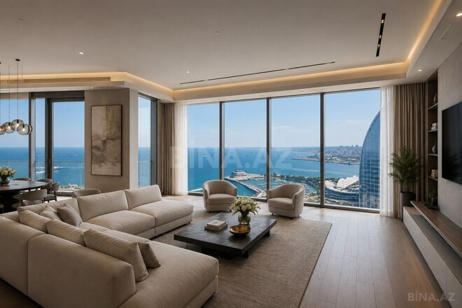 İcarəyə verilir 2 otaqlı yeni tikili 100 m², Səbail r., photo 3 from 7