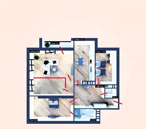 Satılır 4 otaqlı yeni tikili 144 m², Gənclik m., photo 6 from 13