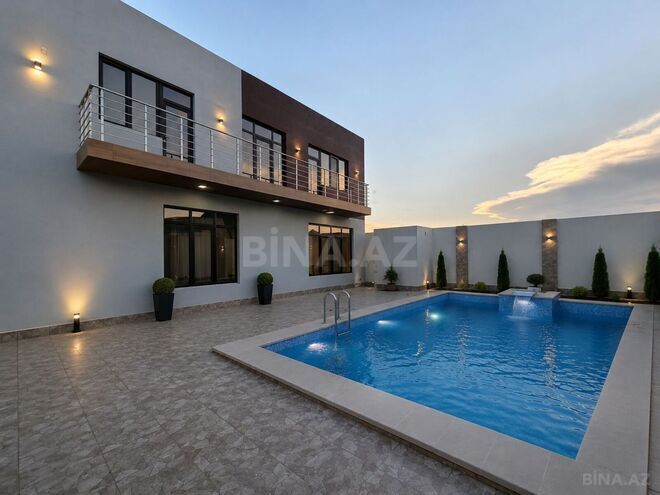 İcarəyə verilir 4 otaqlı həyət evi/bağ evi 300 m², Şüvəlan q., photo 1 from 24