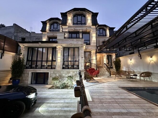 Satılır 7 otaqlı həyət evi/bağ evi 400 m², Həzi Aslanov m., photo 4 from 12
