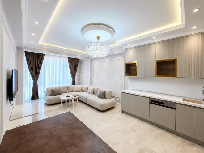 İcarəyə verilir 4 otaqlı yeni tikili 140 m², Nəsimi r., photo 1 from 14