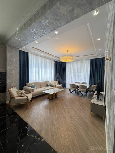 İcarəyə verilir 3 otaqlı yeni tikili 150 m², Ağ şəhər q., photo 1 from 17