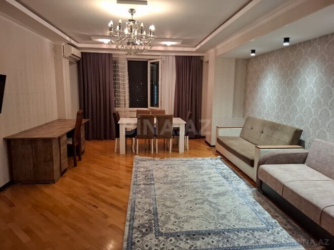 İcarəyə verilir 3 otaqlı yeni tikili 130 m², Nəsimi m., photo 3 from 14