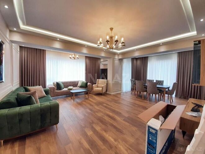 İcarəyə verilir 4 otaqlı yeni tikili 200 m², Şah İsmayıl Xətai m., photo 1 from 11
