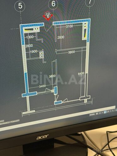 Satılır 2 otaqlı yeni tikili 80 m², Binəqədi r., photo 7 from 9