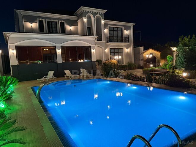 İcarəyə verilir 4 otaqlı həyət evi/bağ evi 200 m², Novxanı q., photo 1 from 14